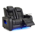 Power Recliner Home Theater Seat with LED Lighting & USB Charge