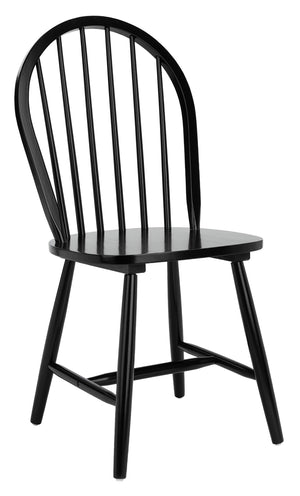 Windsor Farmhouse Dining Chairs Set of 2 – Spindle Back Solid Wood