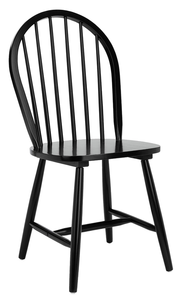 Windsor Farmhouse Dining Chairs Set of 2 – Spindle Back Solid Wood
