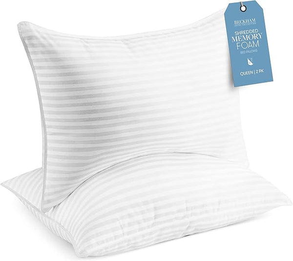 Adjustable Shredded Memory Foam Bed Pillow