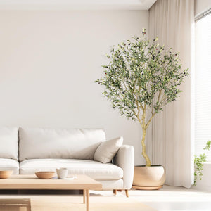 Artificial Indoor Olive Tree with Realistic Leaves