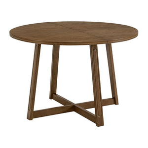 45-Inch Round Pedestal Dining Table — Seats 4