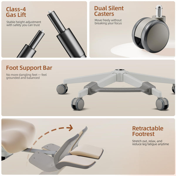 Petite Ergonomic Office Chair for Small Frames