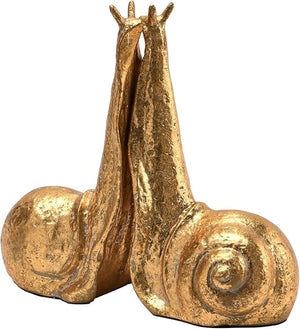 Cast Iron Snail Bookends Set of 2