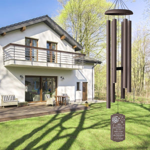 Large Outdoor Wind Chimes – Deep Tone Memorial Wind Chimes for Garden, Yard & Patio