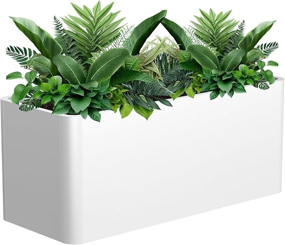 Corten Steel Rectangular Planter Box 36"L x 15"W x 15"H