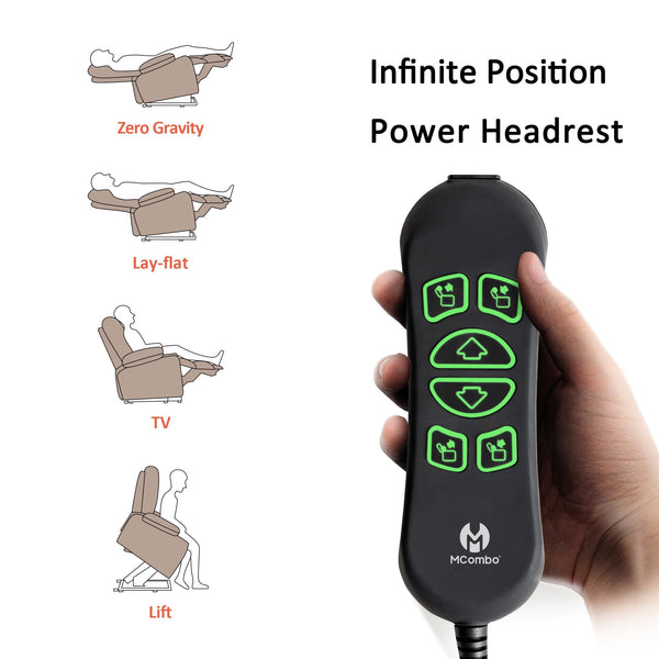 Power Lift Recliner Chair with Massage & Heating