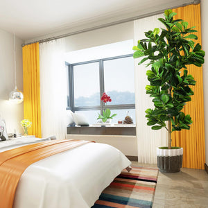 Artificial Fiddle Leaf Fig Tree with Nursery Pot