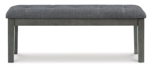 Upholstered Dining Bench with Wood Frame
