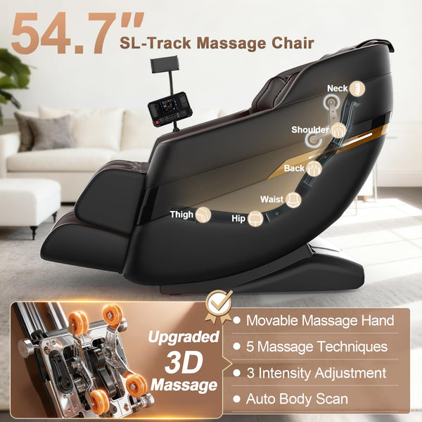 3D SL-Track Zero Gravity Massage Chair