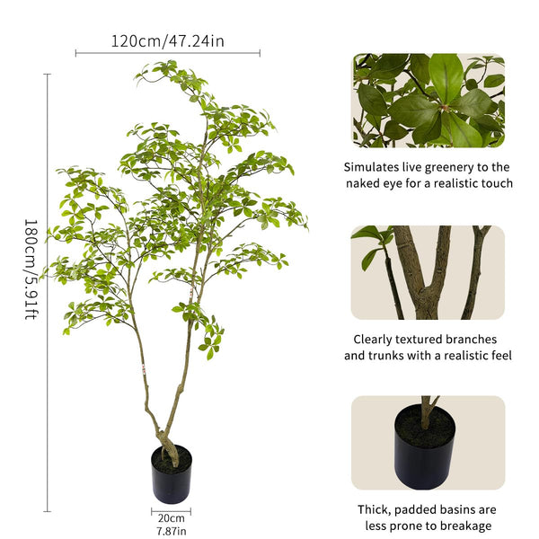 Artificial Gardenia Tree for Indoor Decor