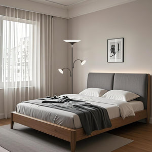 3-Light LED Tree Floor Lamp with Gooseneck Spots & Remote
