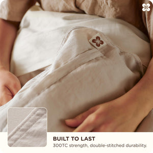 Organic Cotton Duvet Cover Set – Queen & King