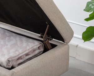 Entryway Storage Bench with Shoe Shelf