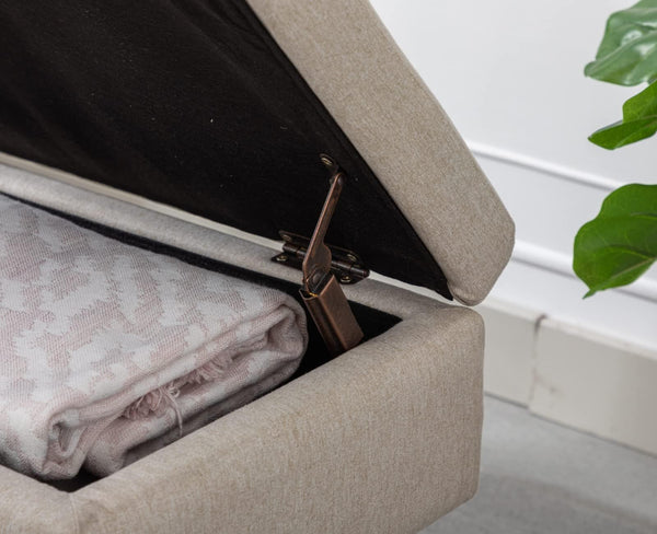 Entryway Storage Bench with Shoe Shelf