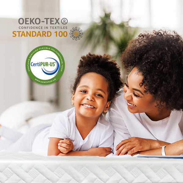 3-Inch Gel Memory Foam Mattress Topper with Bamboo Cover