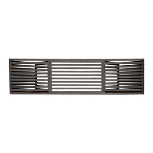 Outdoor Acacia Wood Bench – Dark Gray