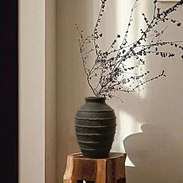 Handcrafted Terracotta Ceramic Vase