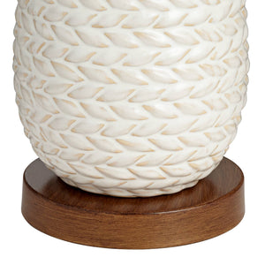 Mid-Century Modern Ceramic Table Lamps, Set of 2