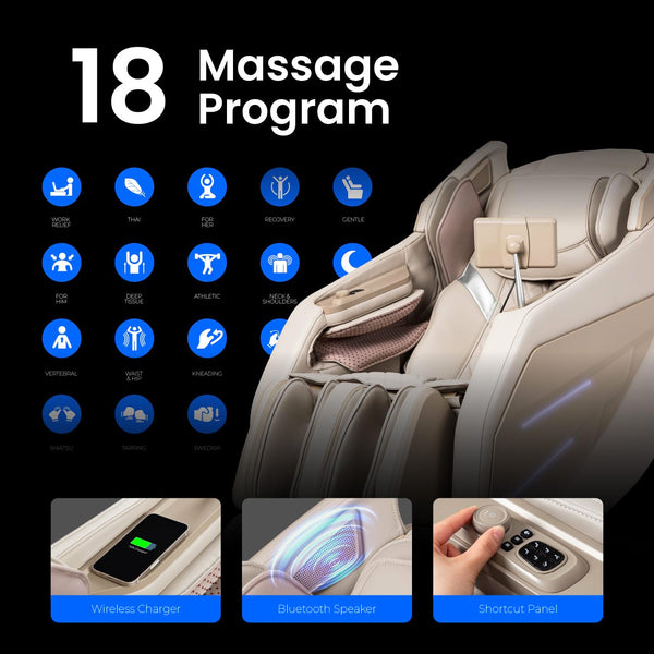 3D SL-Track Zero Gravity Massage Chair