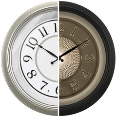 18 Inch Atomic Wall Clock with LED Night Light
