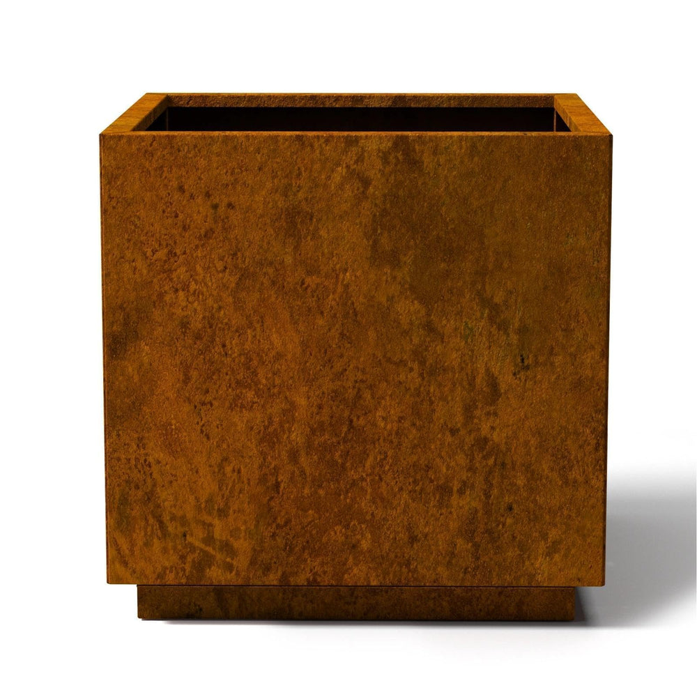 Corten Steel Rectangular Planter Box – Outdoor & Indoor Garden Planter