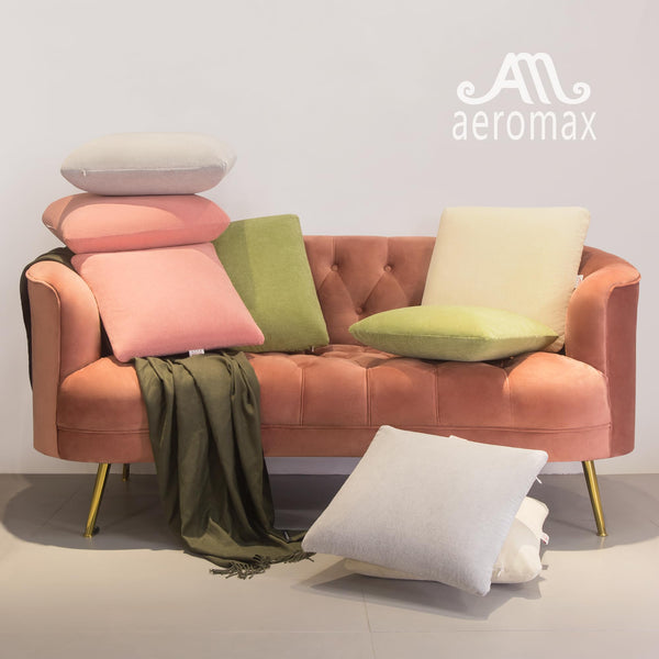 Memory Foam Throw Pillow Inserts – Square Accent Cushion (Pack of 4)