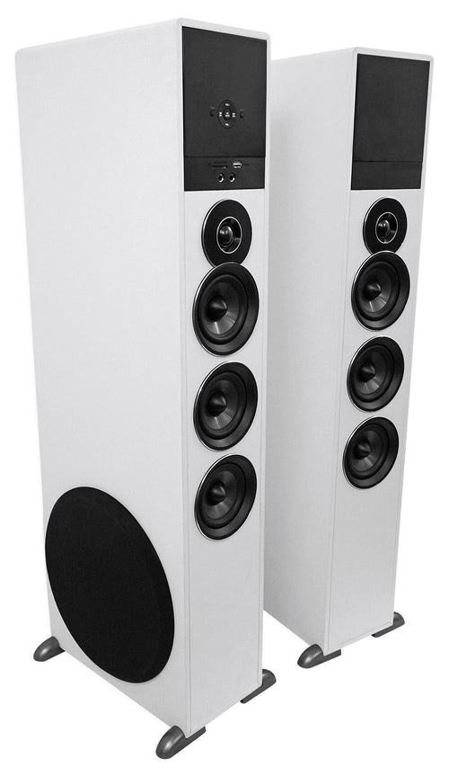 Home Theater Tower Speaker System with Subwoofers & Bluetooth