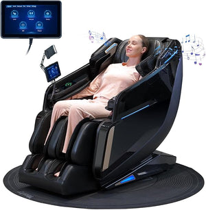 4D Massage Chair Full Body Zero Gravity Recliner with Heat & SL Track