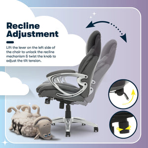 Ergonomic Executive Office Chair with AIR Lumbar Technology