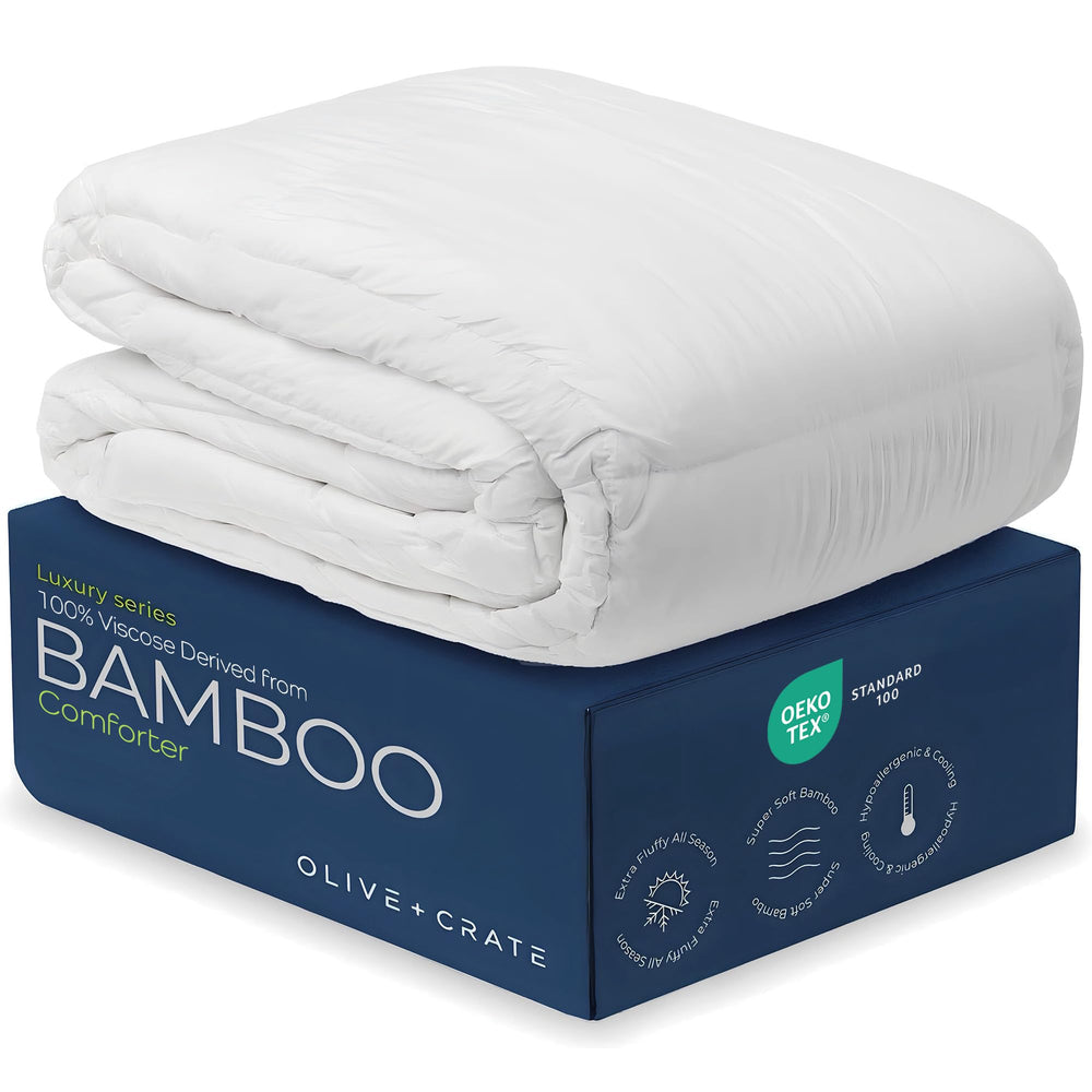Bamboo Cooling Comforter – All Season Duvet Insert