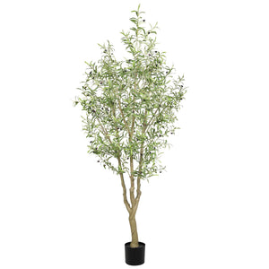 8FT Artificial Olive Tree Indoor