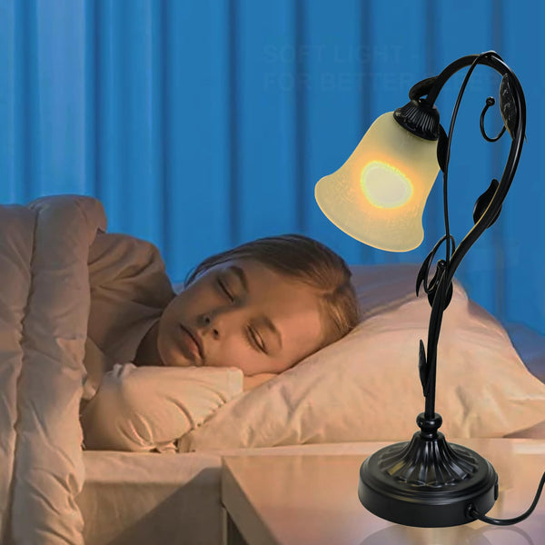 Dimmable Touch Table Lamp with USB Ports