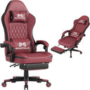 Ergonomic Gaming Chair with Footrest, Headrest & Lumbar Support – 400 lbs Capacity