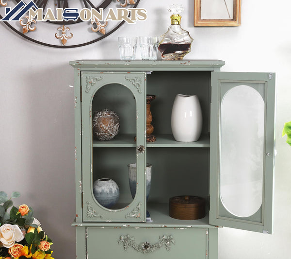 6-Tier Corner Bookshelf with Baffles