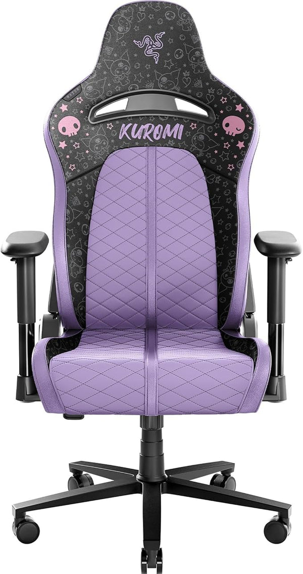 Gaming Chair with Built-In Lumbar Arch & 152° Recline