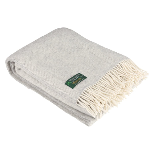 Merino Cashmere Wool Throw Blanket
