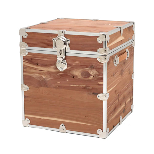 Aromatic Red Knotty Cedar Storage Trunk – 18"x18"x20"