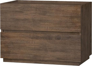 Stackable 2-Drawer Dresser Storage Cabinet
