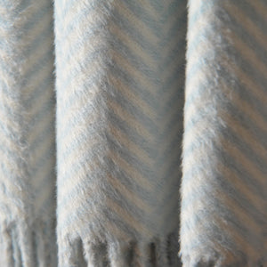 Silk Throw Blanket with Hand-Knotted Fringe