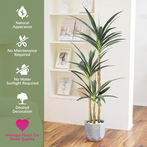 Faux Agave Plant – 4.7 Ft