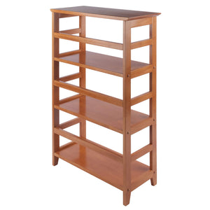 4-Tier Beechwood Bookshelf – Honey Finish