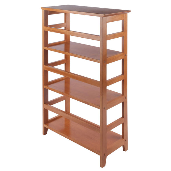 4-Tier Beechwood Bookshelf – Honey Finish