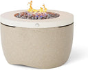 Round Propane Fire Pit Table with Lava Rocks – 70,000 BTU Outdoor Fire Pit