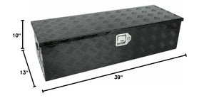 Aluminum Truck Bed Tool Box with Lock