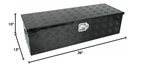 Aluminum Truck Bed Tool Box with Lock