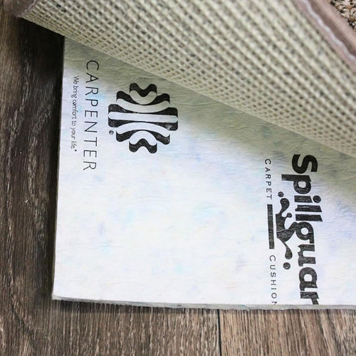 Memory Foam Rug Pad 9x12 Half Inch Thick with Spillguard Moisture Barrier
