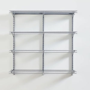 Wall Mount Pantry Shelving Kit 4-Shelf