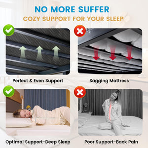 King & Queen Bunkie Board – Low-Profile Mattress Support Base