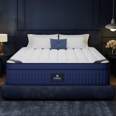 Hybrid Pillow Top Mattress with Pocket Springs & Memory Foam